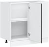 vidaXL Küchenunterschrank „Porto“ Schwarz Holzwerkstoff 854299 Bild 5