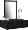 vidaXL Schminktisch mit Speicher Schwarz 60 x 40 x 70 cm Holzwerkstoff 865191 Bild 3