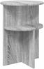 vidaXL Beistelltisch Graues Sonoma Ø 39,5 x 55 cm Holzwerkstoff 8001025 Bild 2