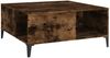 vidaXL Couchtisch Räuchereiche 80x80x36,5 cm Holzwerkstoff 821105 Bild 2
