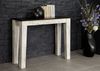 Konsolentisch Mango / Akazie 110x40x76 weiß gewachst CASTLE-ANTIK #241 Bild 5