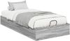 vidaXL Ottoman Bettgestell Graues Sonoma 203 x 100 x 25 cm 3409250 Bild 2