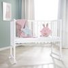 roba Stuben- und Beistellbett 'safe asleep®' - 45 x 90 cm - inkl. Matratze & Canvas Barriere - Weiß Bild 2