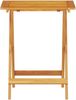 vidaXL Klapp Bistro Set 3 pcs Braun Massivholz Akazie 3375691 Bild 5