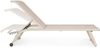 Gartenliege Orltay 2er-Set Aluminium, modern mit Rollen und verstellbarer Rückenlehne, beige Whisper Bild 4