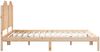 vidaXL Massivholzbett Extra Lang ohne Matratze 160x220 cm 3309231 Bild 5