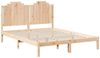 vidaXL Massivholzbett Extra Lang ohne Matratze 160x220 cm 3309231 Bild 3