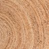 Juteteppich - Boldo 140 x 140 cm - natur - rund Bild 3