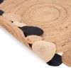 Juteteppich - Boldo 140 x 140 cm - natur - rund Bild 5