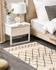 Teppich beige schwarz 80 x 150 cm Shaggy HAVSA Bild 3