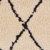 Teppich beige schwarz 80 x 150 cm Shaggy HAVSA Bild 5