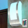 RGB LED Wandlampe aus Edelstahl für den Außenbereich VT-7670 Bild 2