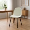 Esszimmerstuhl RAZON - Stoff Creme 45x54x88 cm | Essstühle Esszimmerstühle Küchenstühle Wohnzimmerstühle Bild 2