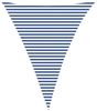 vidaXL Sonnensegel Blau und Weiß 4 x 5 x 5 m 100 % Polyester Oxford 42031188 Bild 2