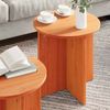 Couchtisch, Sofatisch 2 pcs Wachsbraun Bild 4