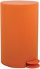 MSV Kosmetikeimer "Osaki" Mülleimer Treteimer Abfalleimer - 3 Liter – mit herausnehmbaren Inneneimer - Orange Bild 4