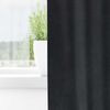 vidaXL Verdunkelungsvorhänge 2 pcs Dunkelgrau 140 x 260 cm Samt 4107227 Bild 3