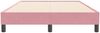 vidaXL Boxspringbett ohne Matratze Rosa 120x210 cm Samt 3315824 Bild 5