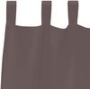 vidaXL Verdunkelungs-Vorhänge mit Ringen 2 pcs Dunkelbraun 4107555 Bild 5