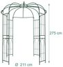 Relaxdays Rosenpavillon Metall Bild 4