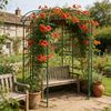Relaxdays Rosenpavillon Metall Bild 3