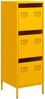 vidaXL Highboard Senfgelb 39x35x103,5 cm Stahl 851403 Bild 2
