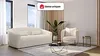 Vente-unique - RETUNA Sofa Stoff Beige - B 208 cm105 cm x H 90 cm x L 200 cm Bild 3