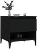 vidaXL Beistelltisch Schwarz 50x46x50 cm Holzwerkstoff 819550 Bild 4