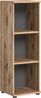 Kleines Stauraumregal Mason - Nox Oak / Basalt Grau Bild 4