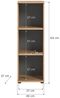 Kleines Stauraumregal Mason - Nox Oak / Basalt Grau Bild 2