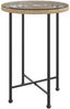vidaXL Esstisch Ø55 cm Hartglas und Stahl 319434 Bild 2