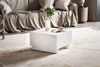 Couchtisch MONOBLOC 60x60x35cm Weiß Hochglanz Quadratisch Design Sofatisch Bild 3