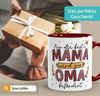 SpecialMe Tasse Kaffee-Tasse mit Spruch Nur die beste Mama wird zur Oma befördert, Keramik Bild 4