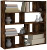 vidaXL Bücherregal/Raumteiler Räuchereiche 105x24x102 cm 823250 Bild 4
