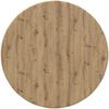 vidaXL Tischplatte Artisan-Eiche Ø 50 x 1,5 cm Holzwerkstoff 880400 Bild 2