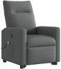 vidaXL Massagesessel mit Aufstehhilfe Dunkelgrau Stoff 3324060 Bild 4