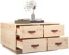 vidaXL Couchtisch 80x80x45 cm Massivholz Kiefer 821517 Bild 5
