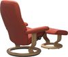 Stressless® Relaxsessel Consul (Set, Relaxsessel mit Hocker), mit Hocker, mit Classic Base, Größe S, Gestell Eiche Bild 3