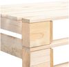 vidaXL Outdoor-Bank Paletten Holz 45768 Bild 3