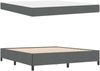 vidaXL Boxspringbett Dunkelgrau 180 x 200 cm Stoff 3398879 Bild 5