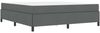 vidaXL Boxspringbett Dunkelgrau 180 x 200 cm Stoff 3398879 Bild 4