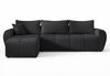 AX LIVING Eckcouch mit Schlaffunktion Malatya L Mini Schlafsofa Schwarz L Bild 3