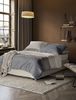 Irisette Feinbiber Bettwäsche Koala 155x220 Streifen beige grau silber 8430-80 Bild 5