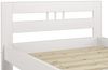 Erst-Holz Einzelbett 90x190 cm, inkl. Rollrost und Matratze, weiß Bild 3
