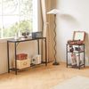 YMYNY Konsolentisch Beistelltisch Eingangstisch Schmaler Sofatisch 107x30x78CM Bild 5