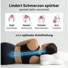 LIVINA HOME Nackenstützkissen Premium Kopfkissen, Ergonomisches Nackenkissen gegen Nackenschmerzen, Füllung: Memory Foam, Seitenschläfer, Rückenschläfer, Bauchschläfer, Meditation, 1 oder 2-tlg. erhältlich, Orthopädisches Kissen, für Seiten-, Rücken- &... Bild 3