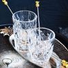 Longdrink Glas Wasser Saft Trink Basic klar H=13cm hoch Bar 300ml Raute edel Bild 3