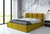Polsterbett RADIC-OM 90x200 mit Bettkasten und Lattenrost. Farbe: Bernesteigraun 34 Bild 2
