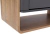 Highboard HWC-P43, Hochschrank Sideboard Kommode, 5 Schubladen MDF 155x80x41cm ~ Rivera-Eiche-Optik, dunkelgrau Bild 5