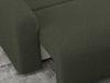 Ecksofa L-form, mit Schlaffunktion und Bettkasten - ARGOS, Grün, Boucle Bild 3